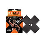 KT Tape Pro X Patch, 4"x4" 15ct - Black thumbnail